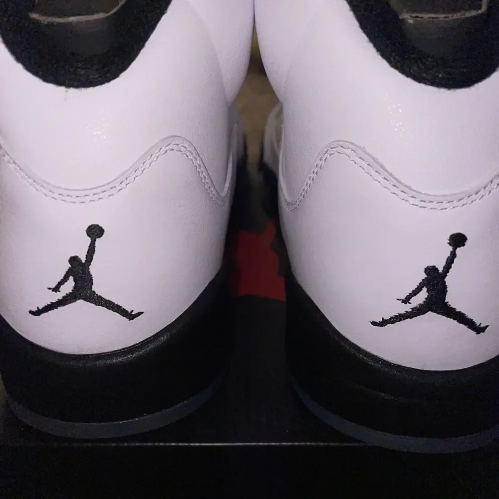 Size 10 - Air Jordan 5 Retro Olympic New In Box White Black Gold